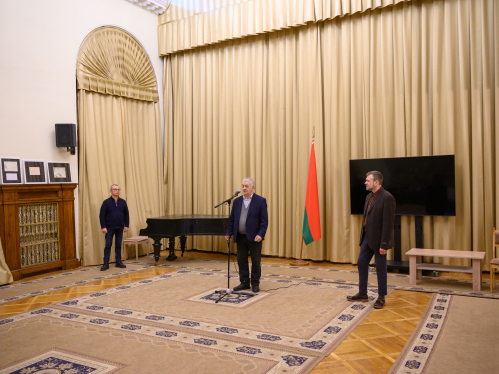 Адкрыццё персанальнай выстаўкі 