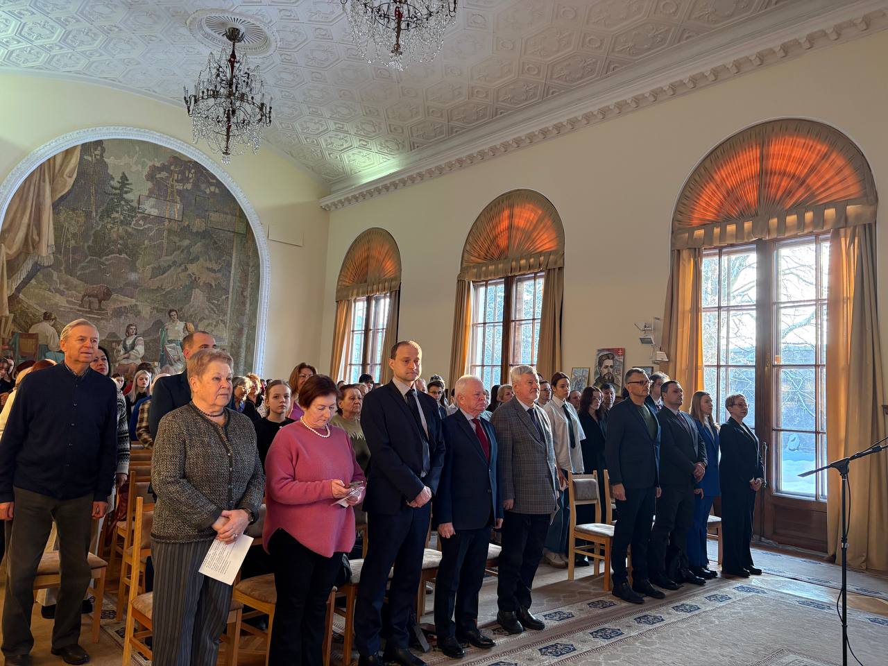 Вечар, прысвечаны Дню заснавання Славацкай Рэспублікі і 205-годдзю з дня нараджэння славацкага паэта, аўтара гімна Славакіі Янкі Матушкі (15.01.2026)