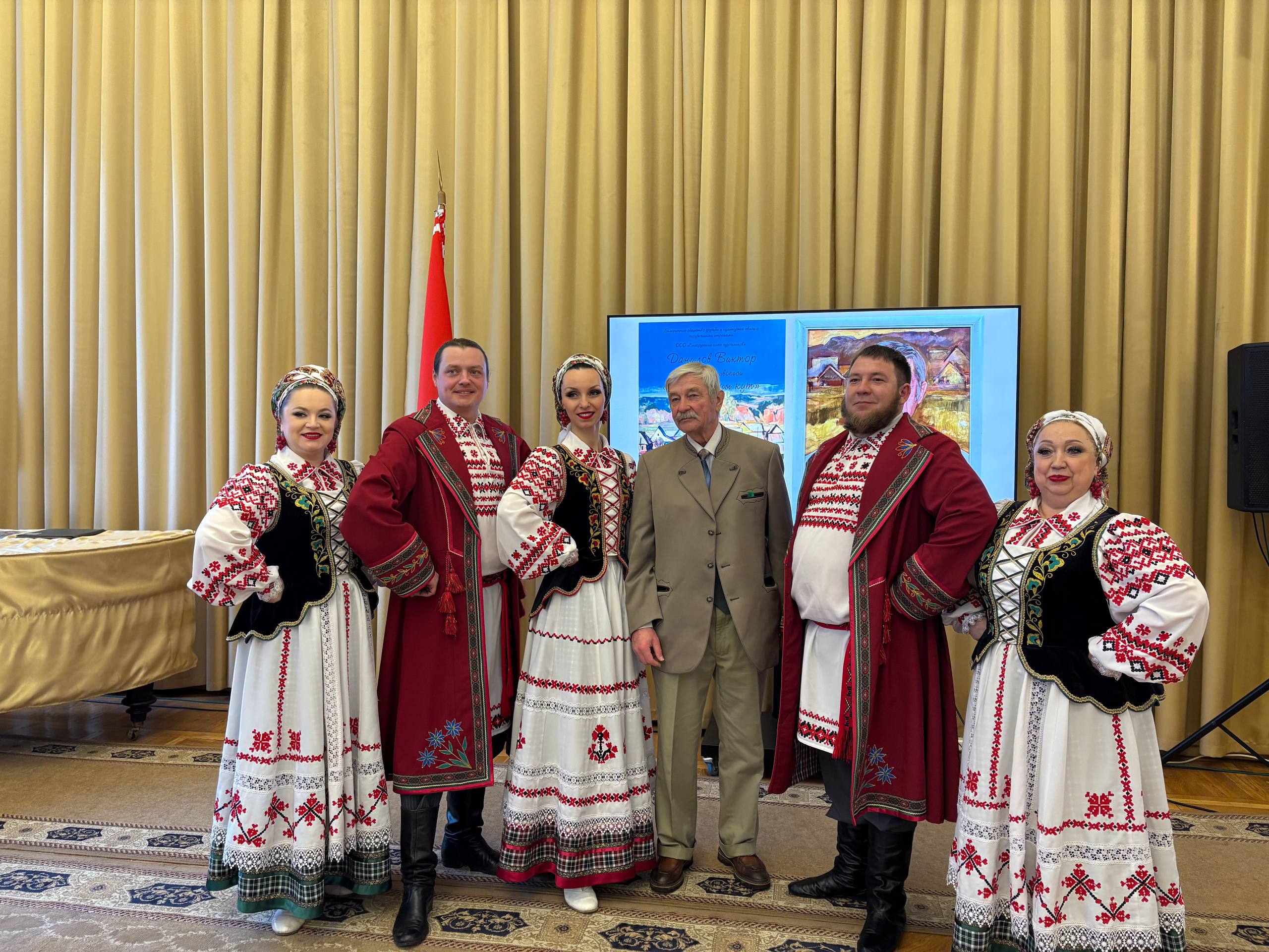 Адкрыццё выстаўкі жывапісу 