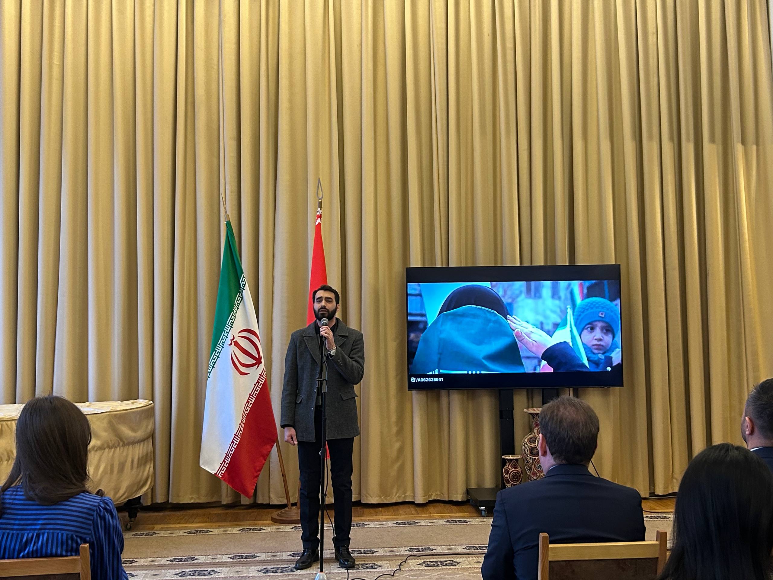 19 лютага ў Доме дружбы адбыўся вечар, прысвечаны Дню Перамогі Ісламскай рэвалюцыі і адкрыццю Дзён Ірана ў Мінску